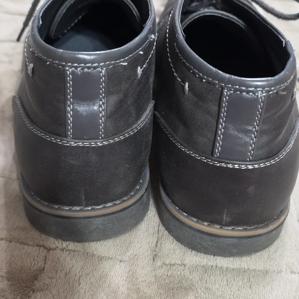 Sonoma Vitalize Ortholite Men's Chukka Boots Dark Gray Laces‎ Casual Sz 11 EUC